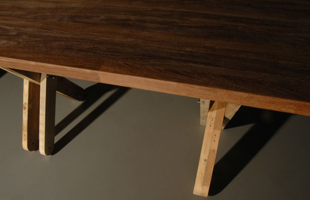 folded veneer chair